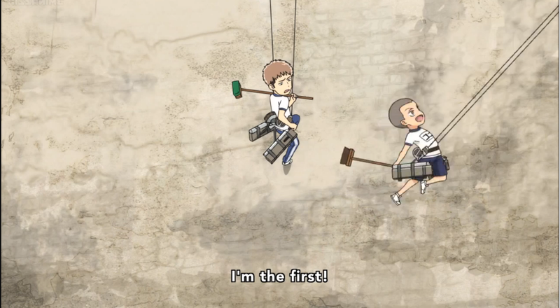 Illustration for article titled In the Latest Chapter Of... Attack on Titan: Junior High (Ch.4)